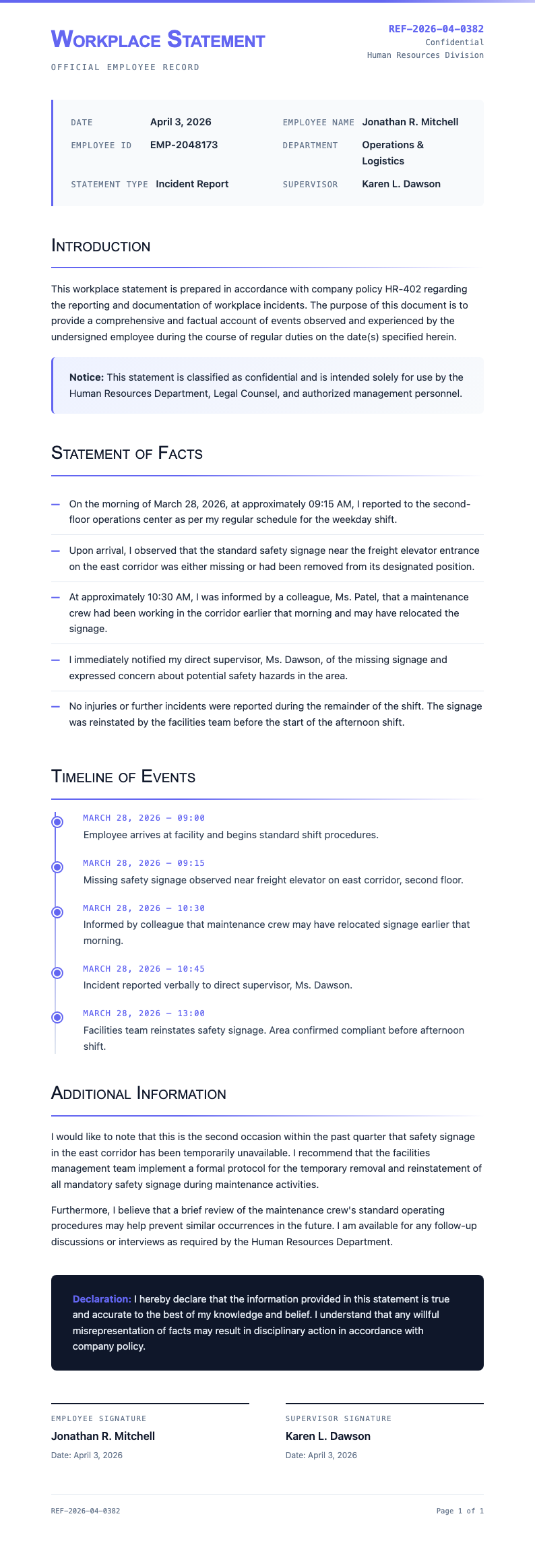 Bold contemporary workplace statement